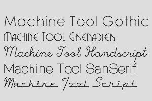 Writing free single fonts line 