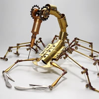 sculpture - Арт-роботы дизайнера Тома Хардвиджа [Art-robots by Tom Hardwidge]