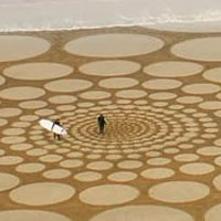 Jim Denevan - Colossal land art