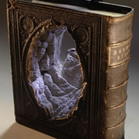Guy Laramee - Breathtaking Landscapes Carved Into Books