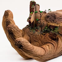 Christopher David White - Ceramic wood sculptures