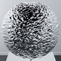 Takeshi Murata - Hypnotic liquid metal orb