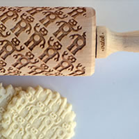 Zuzia Kozerska - Laser-engraved rolling pins